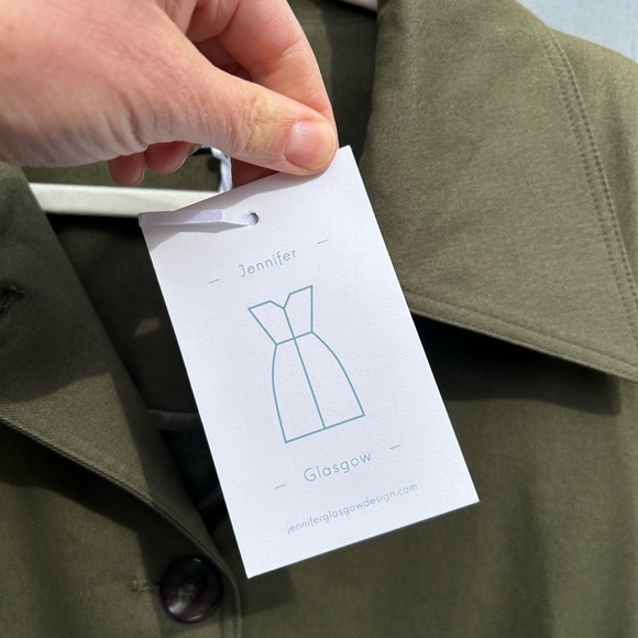 Jennifer Glasgow Oya Trench, BNWT, Large - Picture 6 of 11